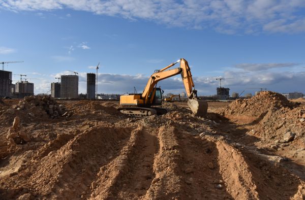Drainage Trench Excavation in Wentzville