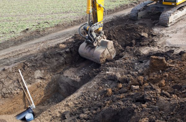 Backhoe Trenching in Wentzville