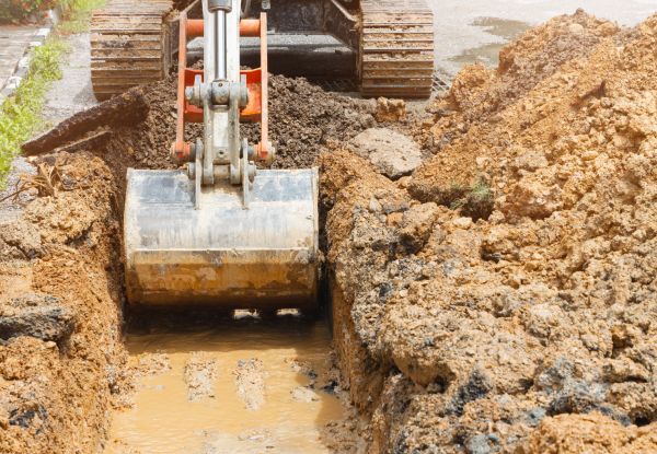 Water Line Digging in Wentzville