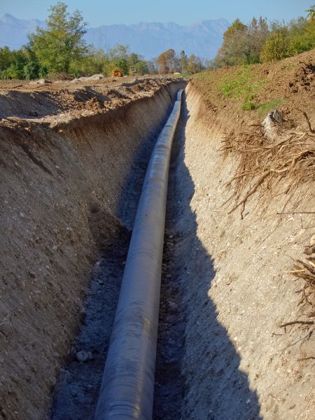Gas Pipe Trenching in Wentzville