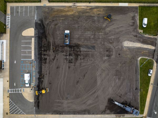 Parking Lot Excavation in Wentzville